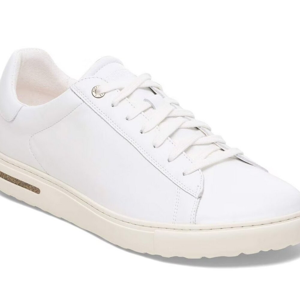 Mens White Leather Birkenstock Bend Low Sneaker Trainer 12 US 45 EUR  [1017723] - Picture 7 of 10
